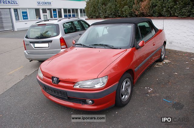 1999 Peugeot  306 Cabriolet 1.6 Cabrio / roadster Used vehicle photo