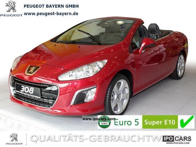 2011 Peugeot  THP 308 CC Allure 200 Leather * Navigation * Bluetooth Cabrio / roadster Demonstration Vehicle photo