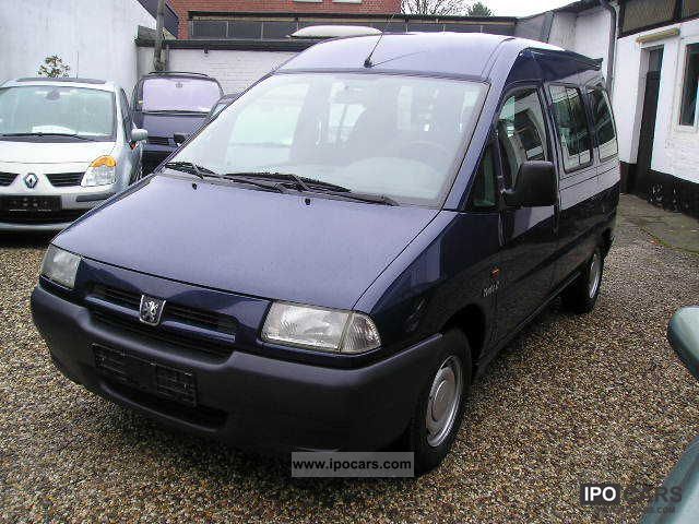 1999 Peugeot Expert 1 9 Td Comfort 6 Seater 1 Hand
