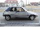 1993 Peugeot  205 CJ convertible orig. First 90,683 kilometers Hand! Cabrio / roadster Used vehicle photo 3