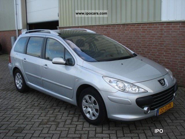 2008 Peugeot  307 SW 1.6 16v HDIF premium Navteq Estate Car Used vehicle photo