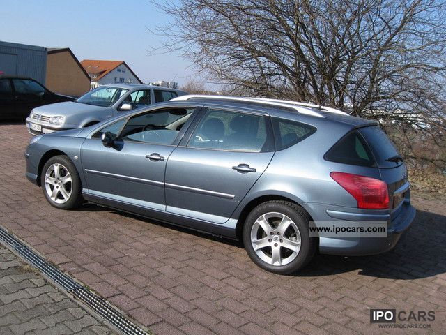 2007 Peugeot  407 SW HDi 170 Bi-Turbo Platinum, leather, ,1-hand Estate Car Used vehicle photo