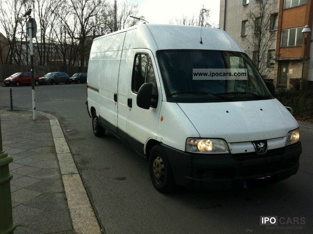 2002 Peugeot  Boxer HDi 350 MH comfort, navigation system Van / Minibus Used vehicle photo