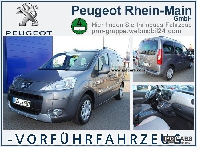 2012 Peugeot  Partner Tepee Family Estate Car Demonstration Vehicle photo