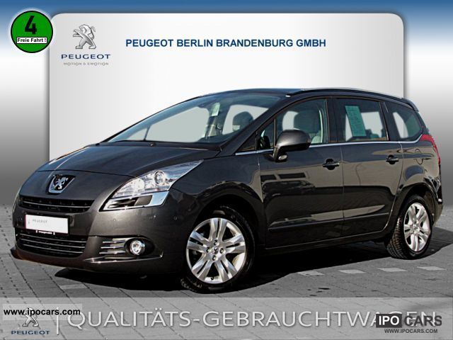 2010 Peugeot  5008 Platinum 155 THP NAVIGATION Van / Minibus Used vehicle photo
