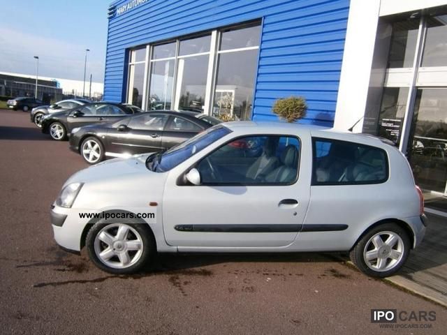 2002 Renault 1 6 16v Dynamique Clio Ii Phase2 3p Car