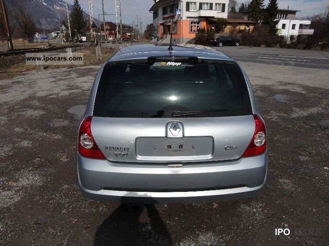 Renault Clio Sport 2 0 16 V Specs