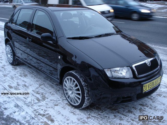 Componist verwennen bleek 2006 Skoda Fabia 1.4 16V climate black met. 1.Hand 16 inches - Car Photo  and Specs