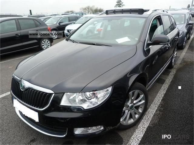 2011 Skoda  Superb 2.0TDI DSG 125kW Eleg/Panorama/KeylGo/17 Estate Car Used vehicle photo