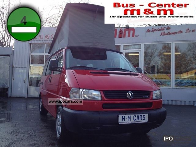1999 Volkswagen  T4 Multivan Westfalia pop-up DPF 1.Hand Mu Van / Minibus Used vehicle photo