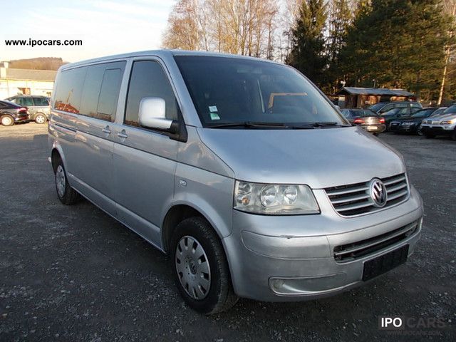 2006 Volkswagen Caravelle 2.5 TDI AIR Long 9 SEATER - Car Photo and Specs