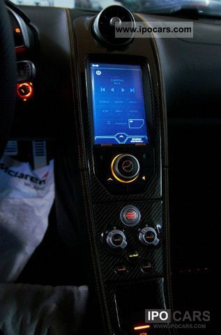 2012 Mclaren Mp4 12c Orange Leather Black Ceramic