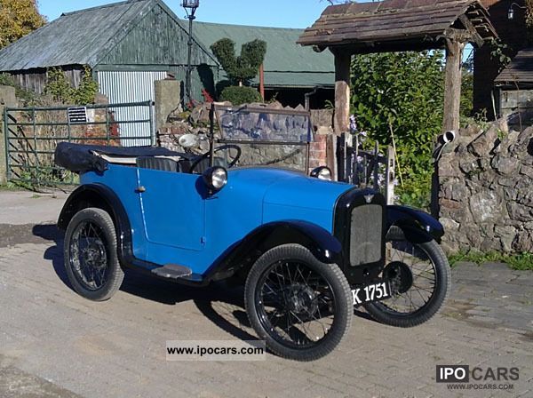 Austin  1928 Seven Chummy Tourer A7 with H-plates 1928 Vintage, Classic and Old Cars photo