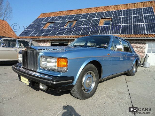 1981 Rolls Royce Blue Silver Spirit 1981 Car Photo And Specs