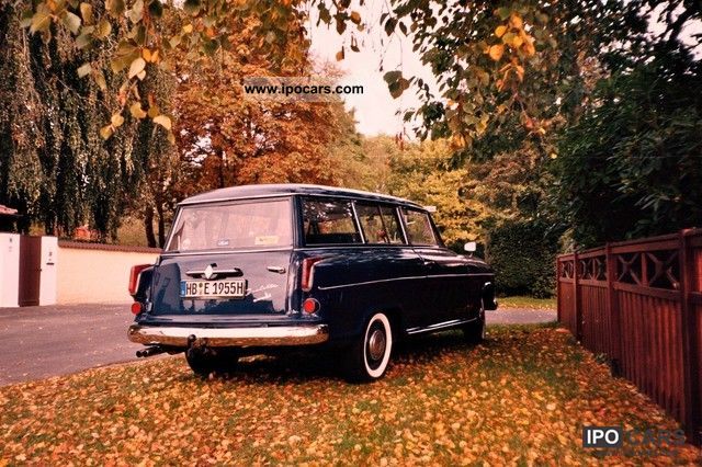 1955 Borgward Isabella 1500 Combi Car Photo And Specs