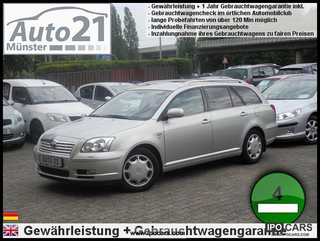 2005 Toyota  Avensis Combi 130 KW, DVD, Navi, Xenon, Cruise control Estate Car Used vehicle photo