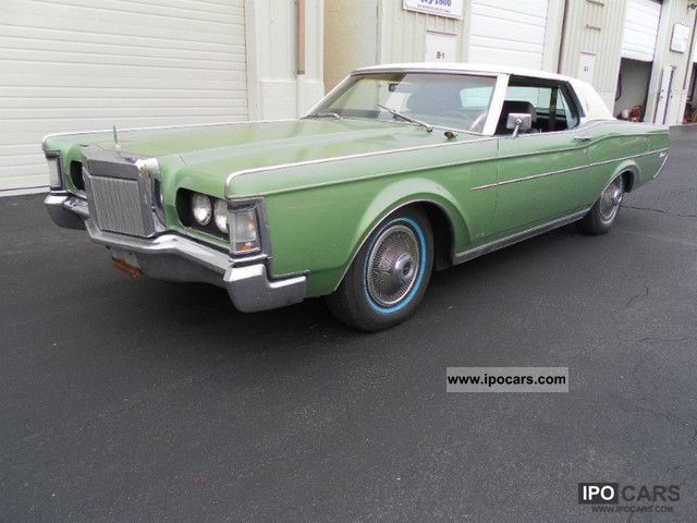 Lincoln  Continental Mark III 1968 Vintage, Classic and Old Cars photo
