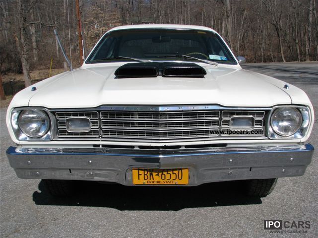 Plymouth  Duster 360 ci V8, Go-Wing, Hood Scoop, Mopar! 1974 Vintage, Classic and Old Cars photo