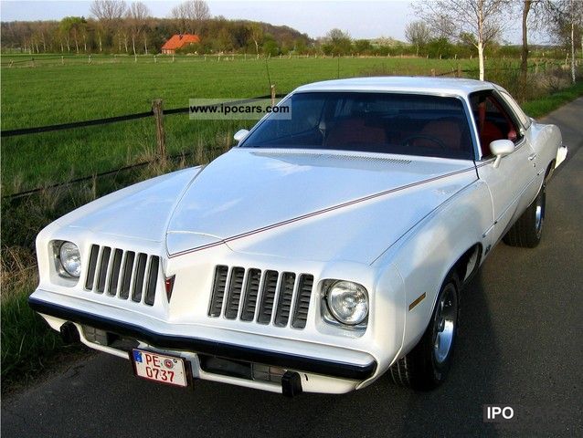 Pontiac  Grand-Am Coupe-H accreditation rare 1975 Vintage, Classic and Old Cars photo