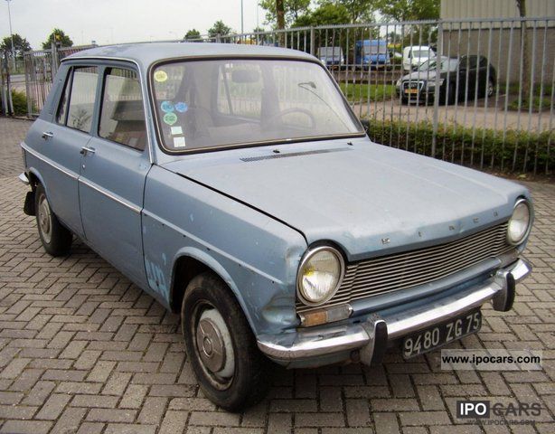 1968 Talbot Simca 1100 Car Photo And Specs