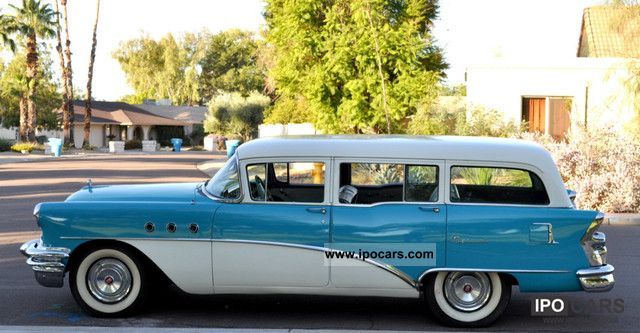 Buick  Special Station Wagon V8 Hot Rod H-Perm combination. 1955 Vintage, Classic and Old Cars photo