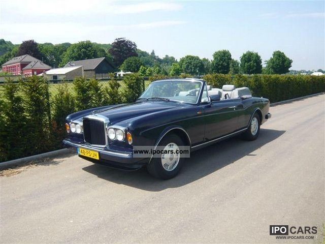 1993 Bentley  Continental Cabrio / roadster Used vehicle photo
