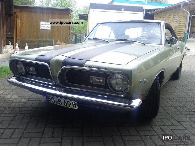 Plymouth  Barracuda 340 form Aula S Notchback 1969 Vintage, Classic and Old Cars photo