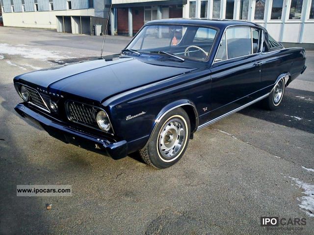 Plymouth  Barracuda 1966-H NEW Approval 1966 Vintage, Classic and Old Cars photo