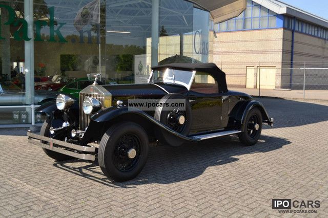 Rolls Royce  Phantom I Henley Roadster 1927 Vintage, Classic and Old Cars photo