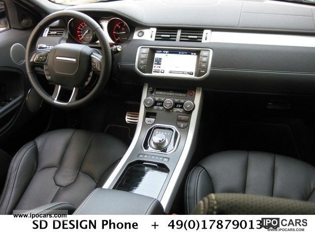 2012 Land Rover Evoque Sd4 Dynamic Pano Camera