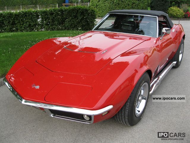 Corvette  C3 427 Convertible chrome bumper with H-approval! 1968 Vintage, Classic and Old Cars photo