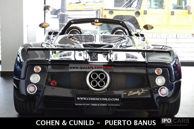 2004 Pagani  Zonda F Roadster Clubsport Cabrio / roadster Used vehicle photo