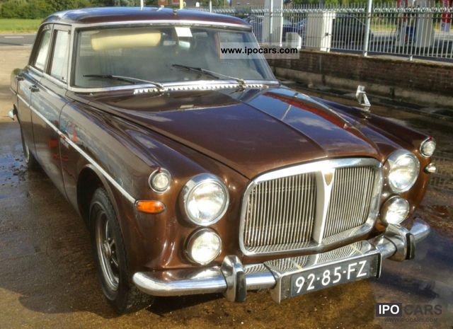 Rover  P5 B 3500 3.5 V8 Saloon 1968 1968 Vintage, Classic and Old Cars photo