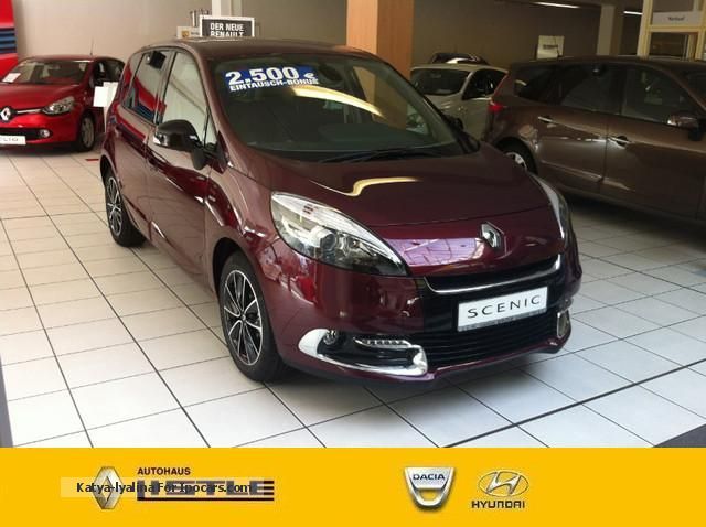 2012 Renault  Scenic Energy TCe 115 Bose top features! Van / Minibus New vehicle photo
