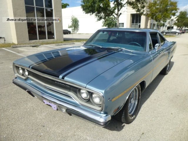 1970 Plymouth  ROAD RUNNER 383cui Numbers Matching Sports Car/Coupe Classic Vehicle photo