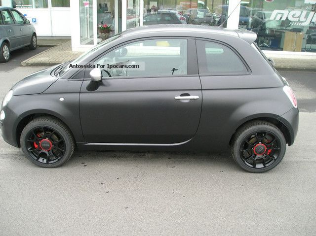 2013 Fiat  500 1.4 16V rock star Matt Black Bluetooth Small Car Pre-Registration photo