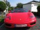 2012 Ferrari  360 SPIDER F1 + ZR * SERVICE * NEW * PERFECT GERMAN Cabriolet / Roadster Used vehicle photo 2