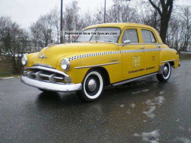 Plymouth  Cambridge, Yellow Cab clones with H approval 1952 Vintage, Classic and Old Cars photo