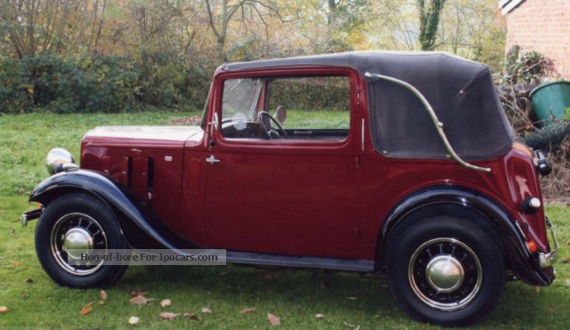 1936 Austin  A 10 Colwyn Cabriolet / Roadster Classic Vehicle photo