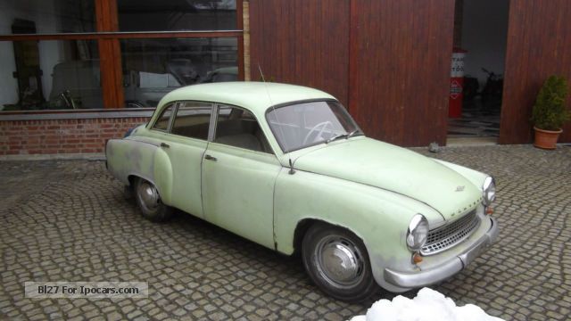 Wartburg  very good basis for restoration (bed. ready to drive) 1961 Vintage, Classic and Old Cars photo