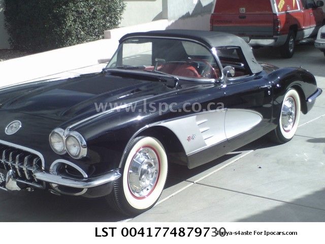 Corvette  1958 Corvette matching No-Black-RED € 57,900 1958 Vintage, Classic and Old Cars photo