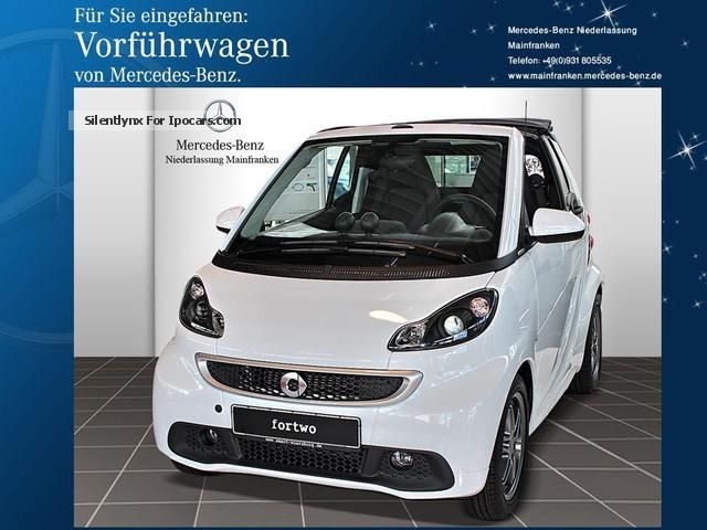 2013 Smart  fortwo edition 'white shape' included power steering Cabriolet / Roadster Demonstration Vehicle photo