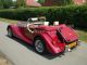 2010 Morgan  Plus 4 * Convertible only 11600 km * 1 Hand Leather Cabriolet / Roadster Demonstration Vehicle photo 2