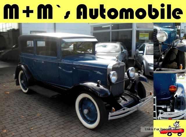 1928 Chevrolet  International Series AC Coach 1928/29, restored Saloon Classic Vehicle (

Accident-free ) photo