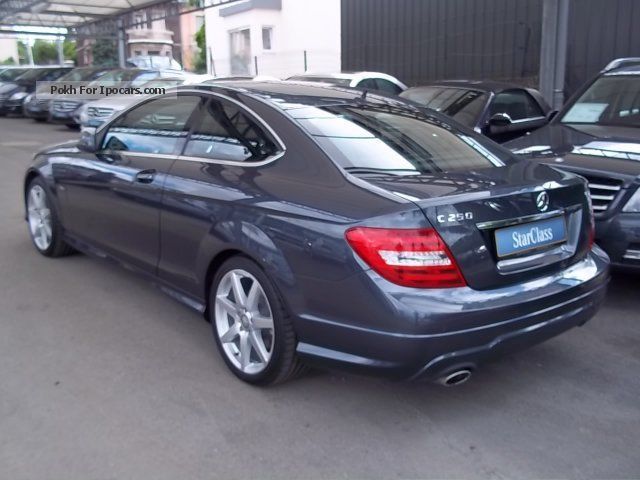 2012 Mercedes Benz C 250 Cdi Blueefficiency Coupe Autom Sitzhzg
