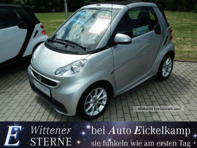 2012 Smart  cabrio passion mhd softouch servo Air Sitzhzg Cabriolet / Roadster Used vehicle photo