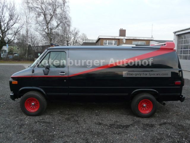 1994 Gmc Vandura 6 5 Diesel A Team Replica Showcar T 220 V