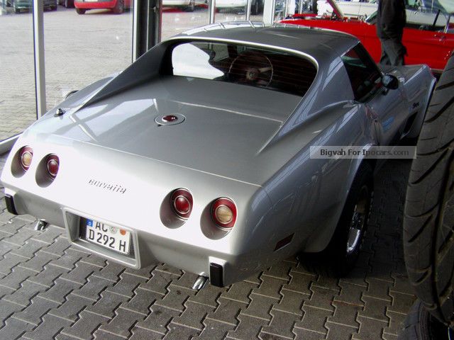 1977 Corvette  C3 TARGA complete restoration H-tests and test results Cabriolet / Roadster Used vehicle photo