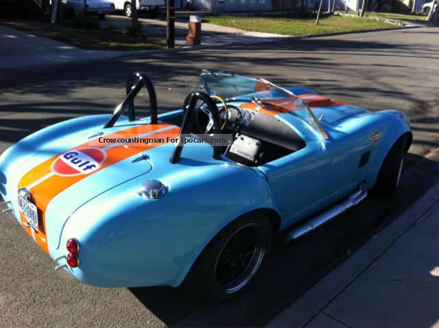 1965 Cobra  FFR 1965 GT-40 Gulf Heritage Design Sports Car/Coupe Classic Vehicle (

Accident-free ) photo