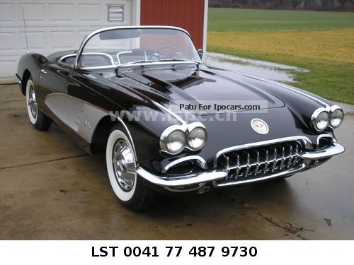 Corvette  1960 Black - Leather Black € 53.900T1 1960 Vintage, Classic and Old Cars photo